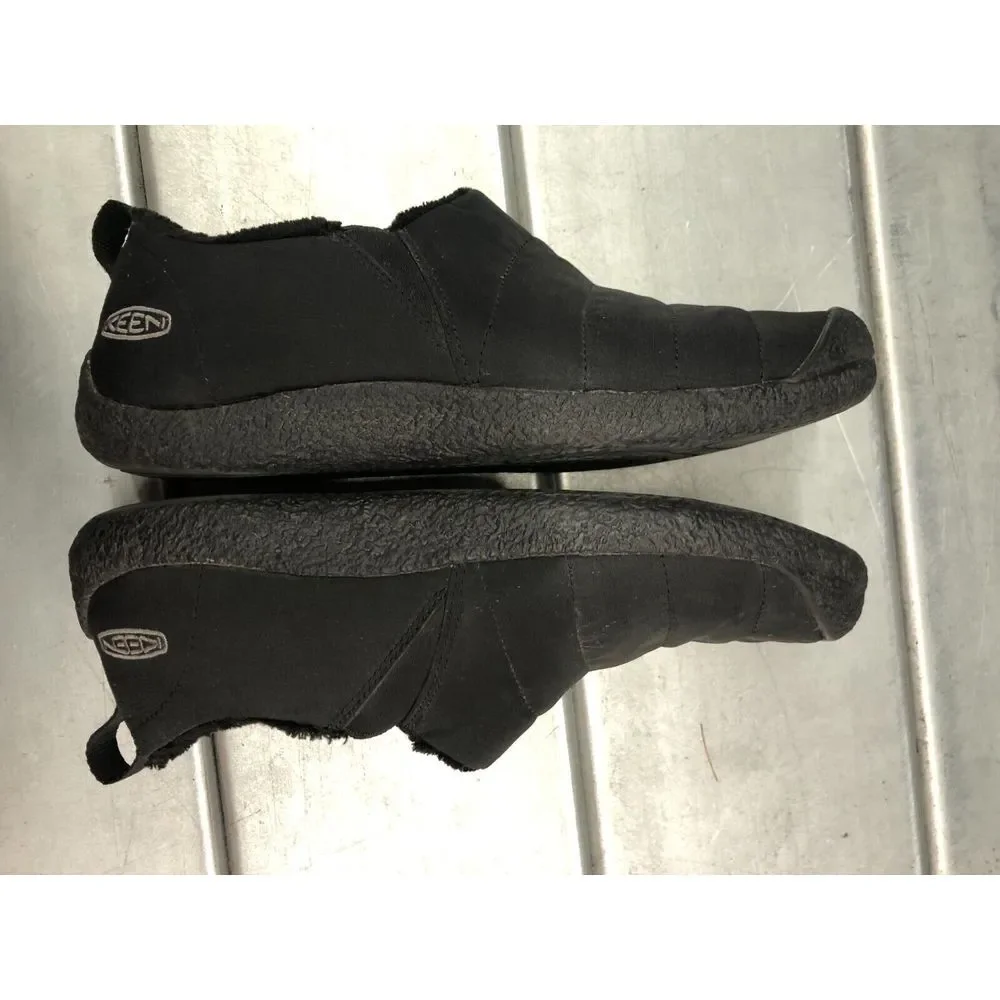 Keen Howser Slide Shoes Mens US 8.5 UK 7.5 Black Slip On Comfort Flat‎ Casual